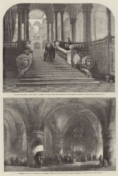 Exposition de la Société des Peintres en Aquarelle - Samuel Read